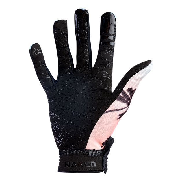 Prime Motorrad-Handschuhe – Ganzfinger, Atmungsaktiv, Mit Klettverschluss, Größe Large, Schwarz/weiß