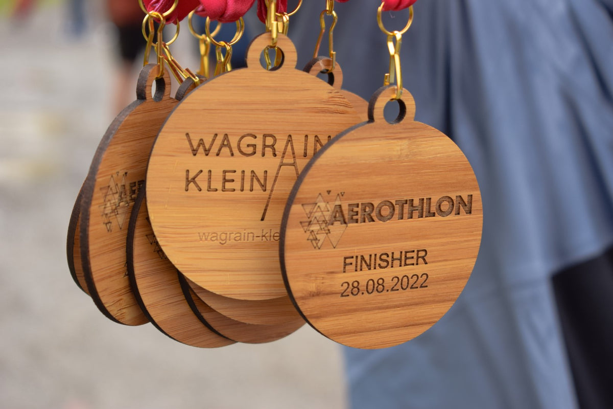 Der Aerothlon ist ein Sportevent für Hobbysportler. 