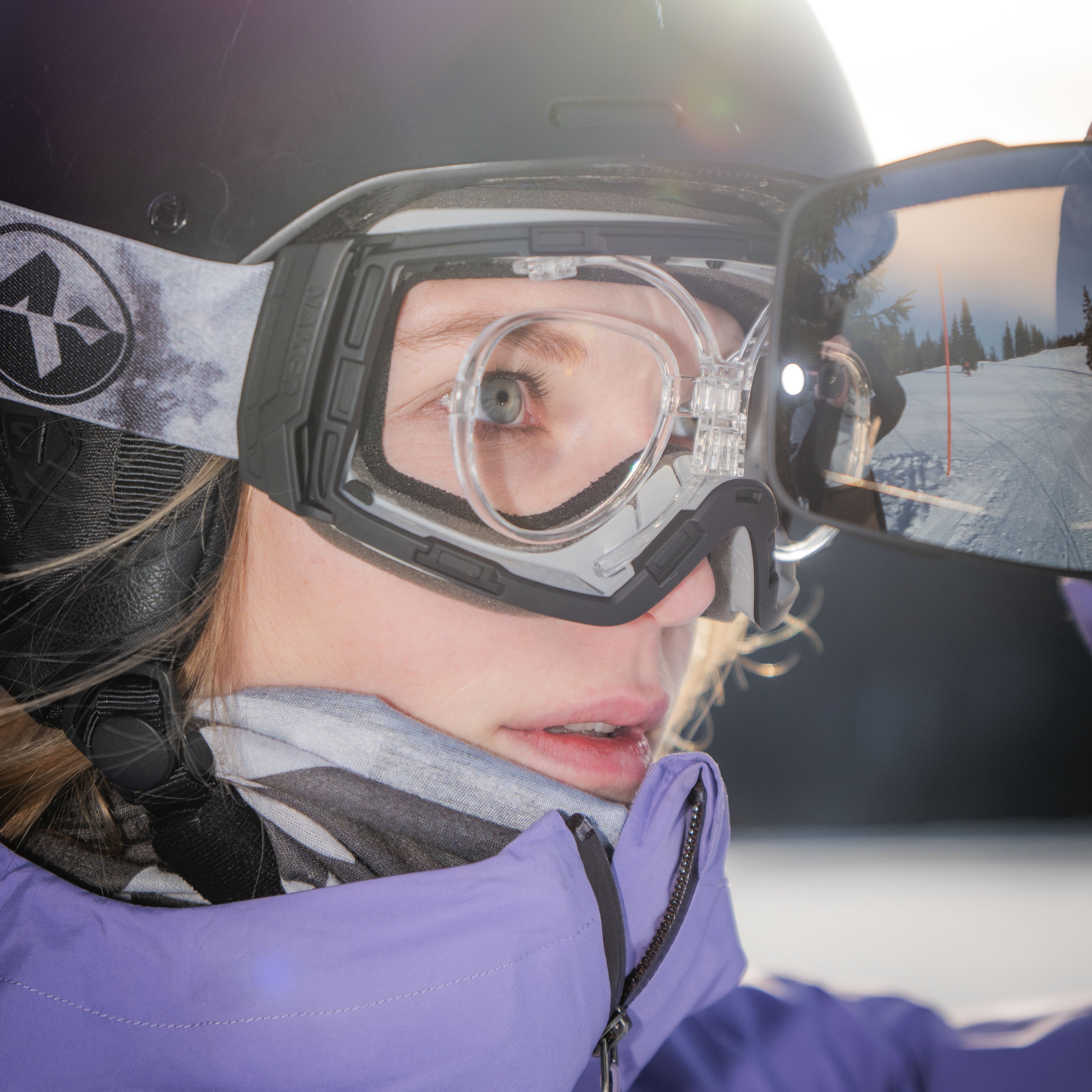 ski goggles mit sehstärke Optischer Insert Clip für Skibrillen