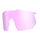 Ein einzelnes „Ersatzglas BLADE“-Visierglas von NAKED Optics mit rosa Tönung, verspiegelter Oberfläche und weißer Beschriftung am oberen Rand – ideal für Sportbrillen-Fans, die UV-Schutz und Kompatibilität mit austauschbaren Gläsern suchen.