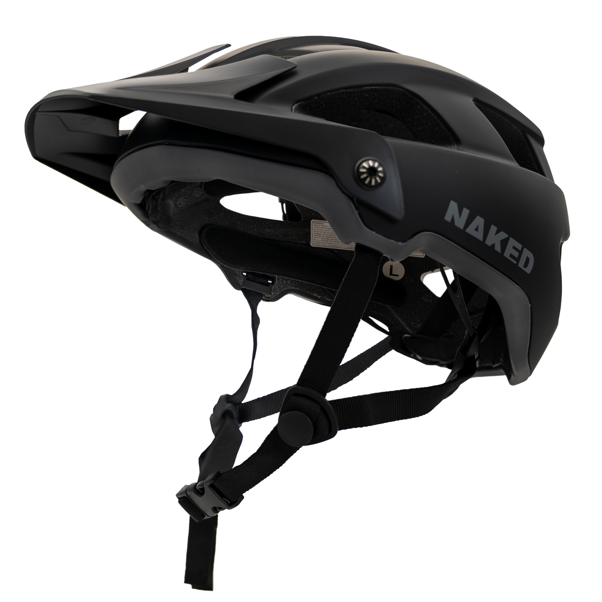fahrradhelm breiter kopf Leichter MTB Fahrrad Helm in Schwarz