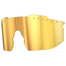 Gold verspiegelte Ersatzgläser für NAKED Optics Sportbrille mit CAT 2 Kennzeichnung. Polarisierte Gläser bieten zusätzlichen UV-Schutz und klare Sicht bei verschiedenen Lichtverhältnissen.