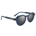 With blue frames and round dark lenses, The LUNA sunglasses by NAKED Optics feature “NAKED” on the left temple and polarisierte Gläser for enhanced clarity—making them the perfect stylish Lifestyle Brille.