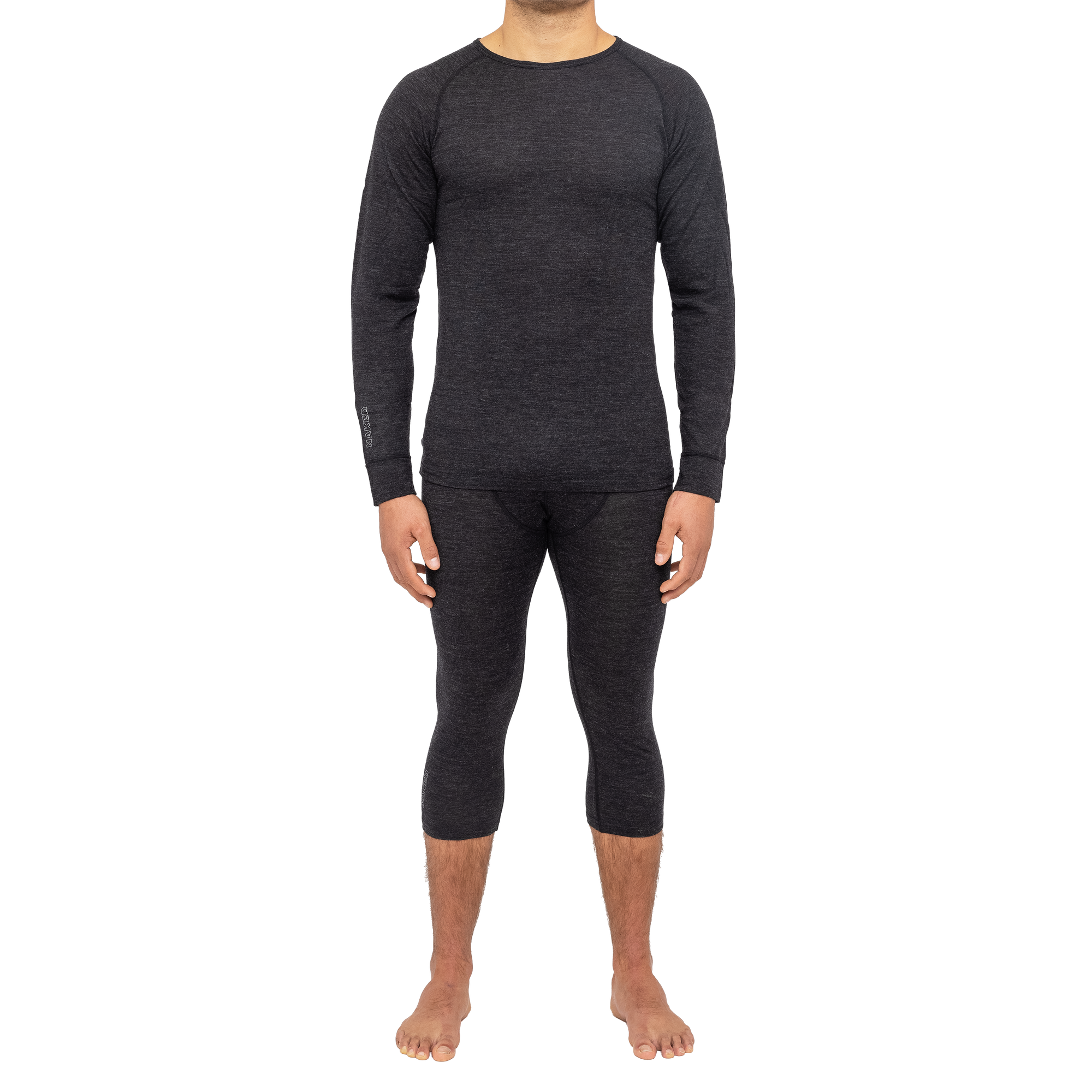 Men's thermal underwear made from 100% merino wool