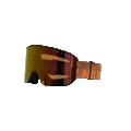 Die NOVA von NAKED Optics ist eine orangefarbene Skibrille mit verspiegelter Scheibe und einem elastischen Band, auf dessen Seite ein auffälliger orangefarbener Schriftzug zu sehen ist. Diese große Skibrille verfügt zudem über eine fortschrittliche Anti-Fog-Beschichtung für klare Sicht unter allen Bedingungen.