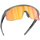 Gli occhiali da sole sportivi SHYFT di NAKED Optics presentano lenti a specchio arancioni e una montatura grigia, con il logo NAKED riportato sulla parte superiore e sulle aste. Grazie alla “Passform-Optimierung”, questi occhiali sportivi personalizzati garantiscono una vestibilità confortevole per chi conduce uno stile di vita attivo.