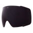 Die NAKED Optics Snowboard- und Skibrille verfügt über eine dunkle Tönung, rahmenloses Design, CAT. 4 Markierung in der unteren rechten Ecke und Super-Anti-Fog-Beschichtung für klare Sicht auf der Piste.