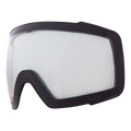 The NAKED Optics Ersatzglas STORM is a single clear snow goggle lens with a black border, labeled CAT.0 in the lower right corner—perfect as a replacement lens for your Skibrille or Snowboardbrille with Magnetwechselsystem.